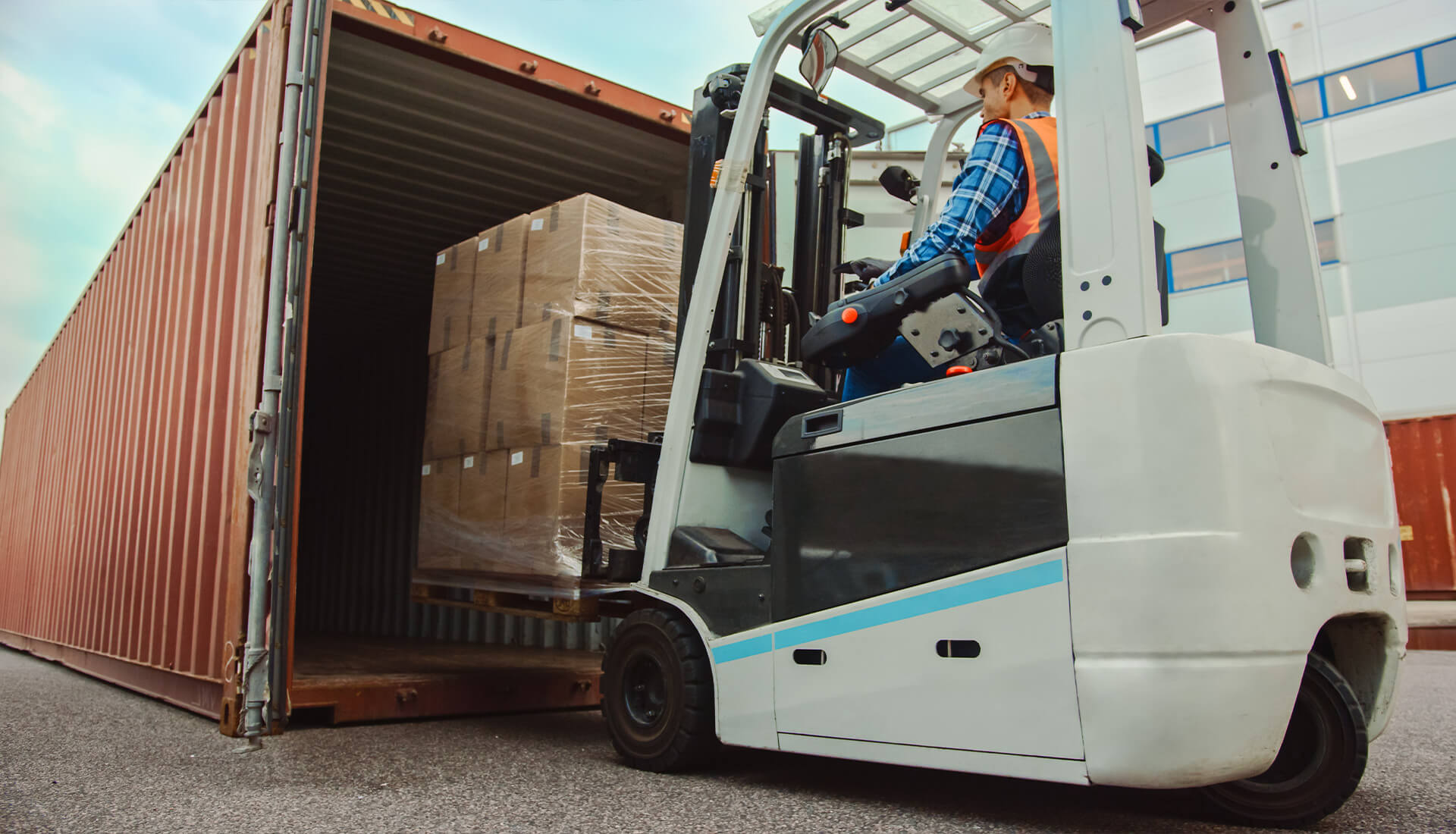 Logistics background