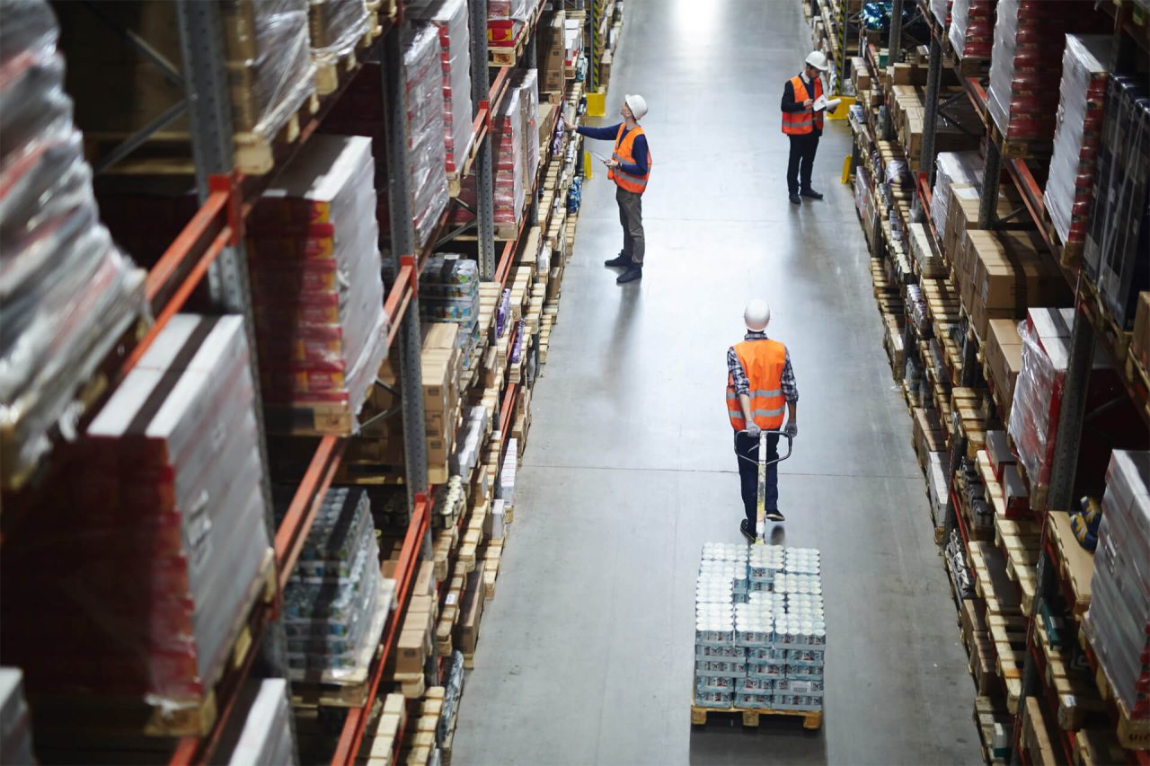 Logistics background